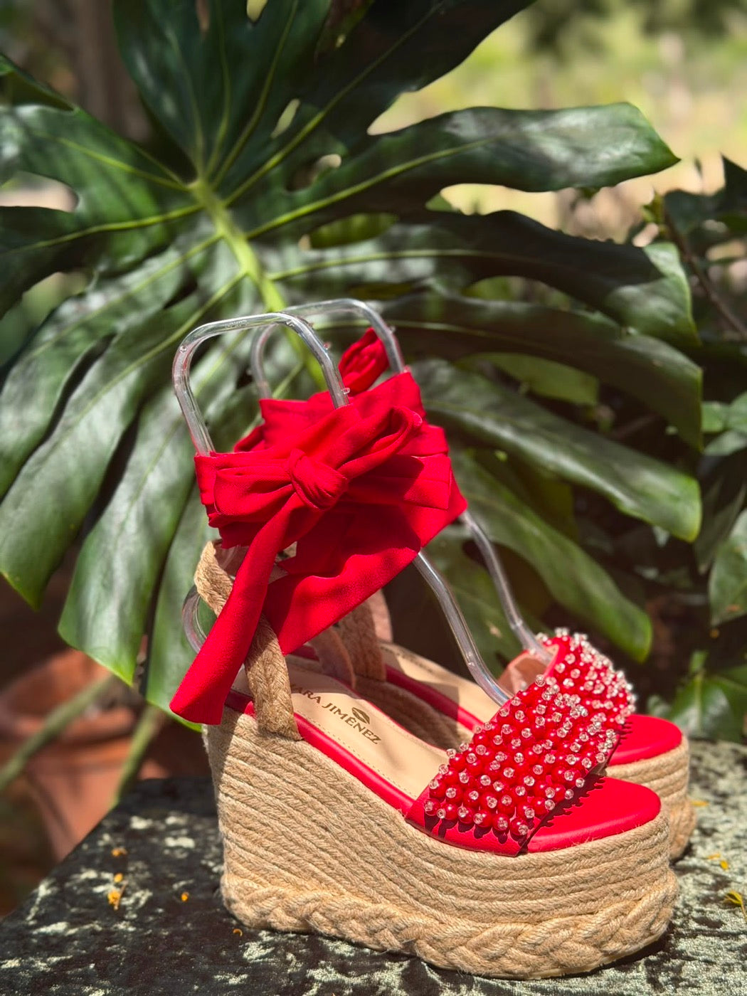 Diseño rojo de Xiomara Jiménez